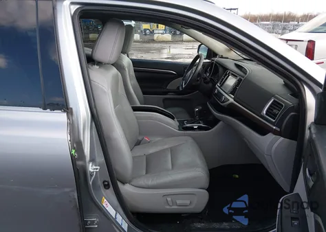 2016 Toyota Highlander Limited V6 from USA, damaged, VIN 5TDDKRFH0GS268129